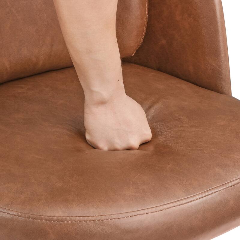 26 Inch Modern Upholstered Bar Stools, Swivel Metal Bar Stools Set Of 2/3/4, Bar Stools For Kitchen Island