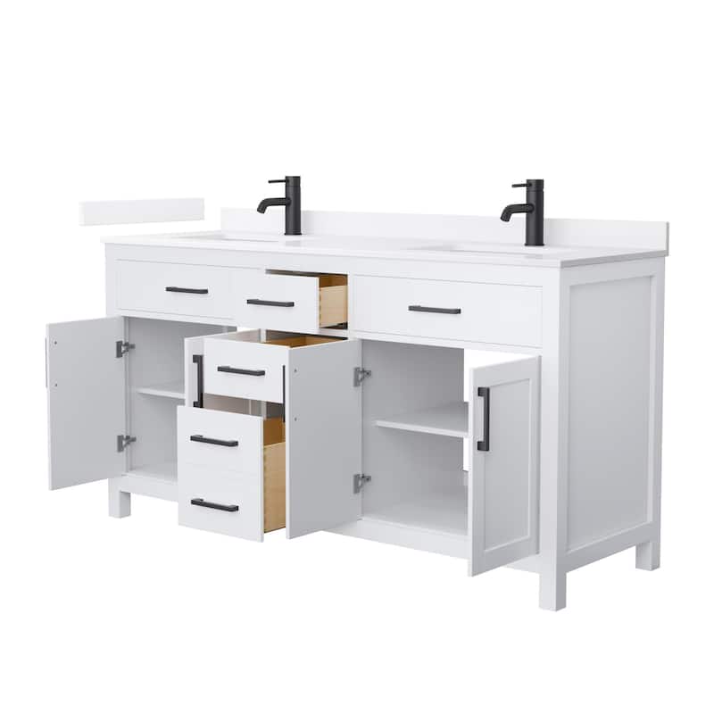 Wyndham Collection WCG2424-66D-QTZ-UNSMXX Beckett 66" Free Standing