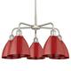 Option Satin Nickel / Red