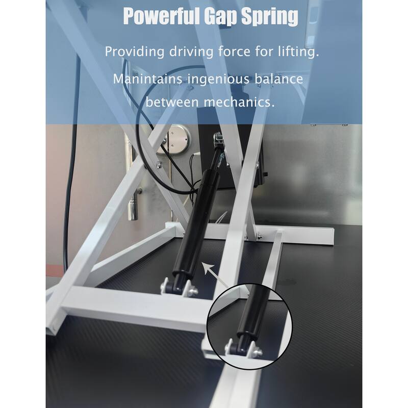 32 Inch Desk Converter, Height Adjustable Sit to Stand Riser, Dual Monitor and Laptop Workstation with Wide Keyboard Tray