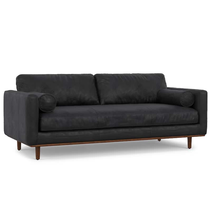 WYNDENHALL Brixley 89 inch Wide Mid-Century Modern Sofa - 88.8" W x 38.25" D x 34" H 
