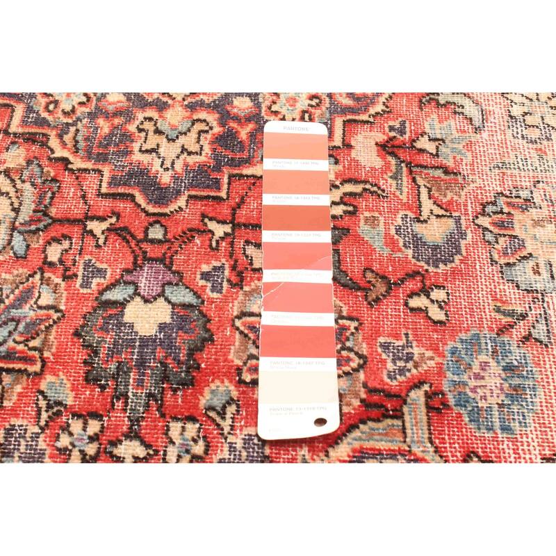 ECARPETGALLERY Hand-knotted Antalya Vintage Red Wool Rug - 3'11 x 6'2