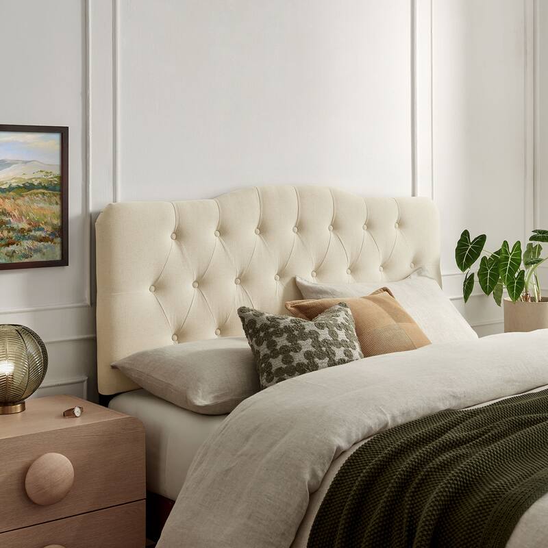 Annabel Upholstered Headboard - Linen - King