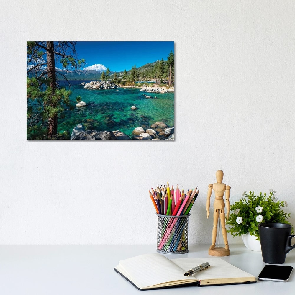 "Sand Harbor State Park, Lake Tahoe, Nevada, USA" by Russ Bishop Canvas