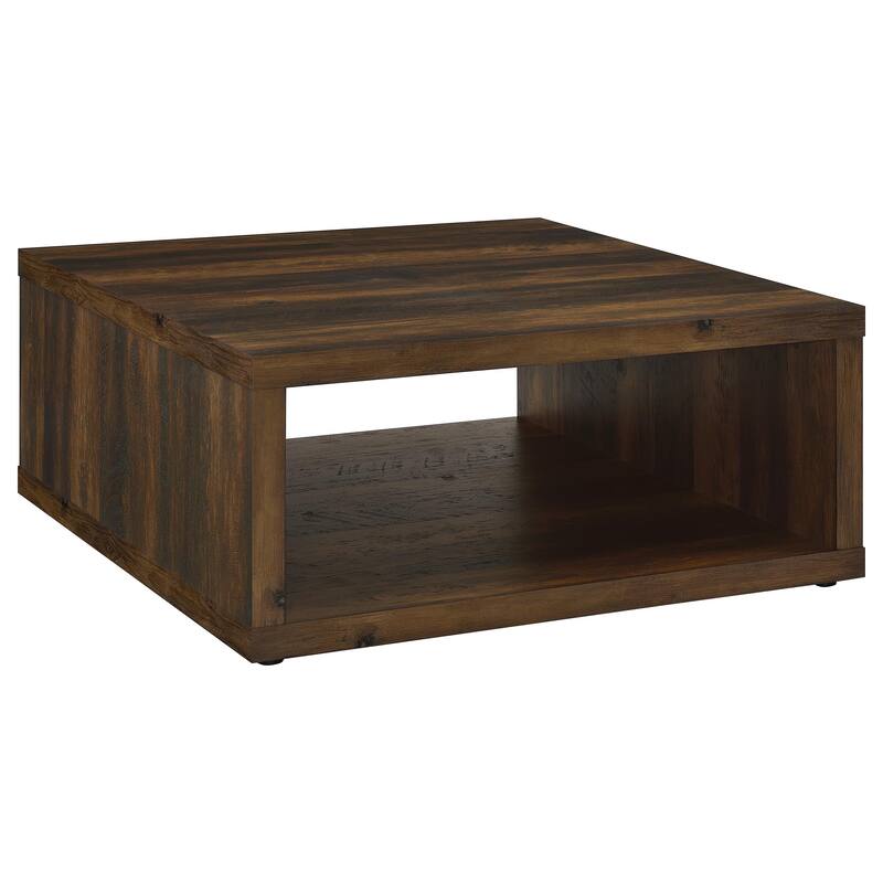 Frisco Square Engineered Wood Coffee Table - Dark Pine