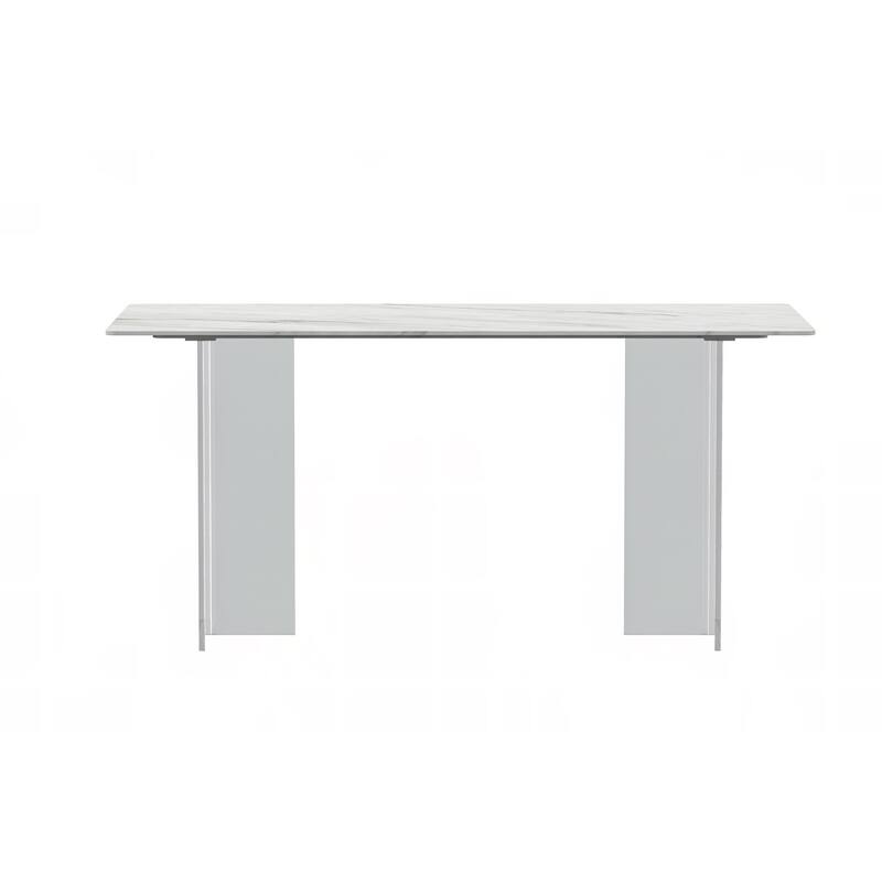 Kova Rectangular Dining Table with Sintered Stone/Glass Top