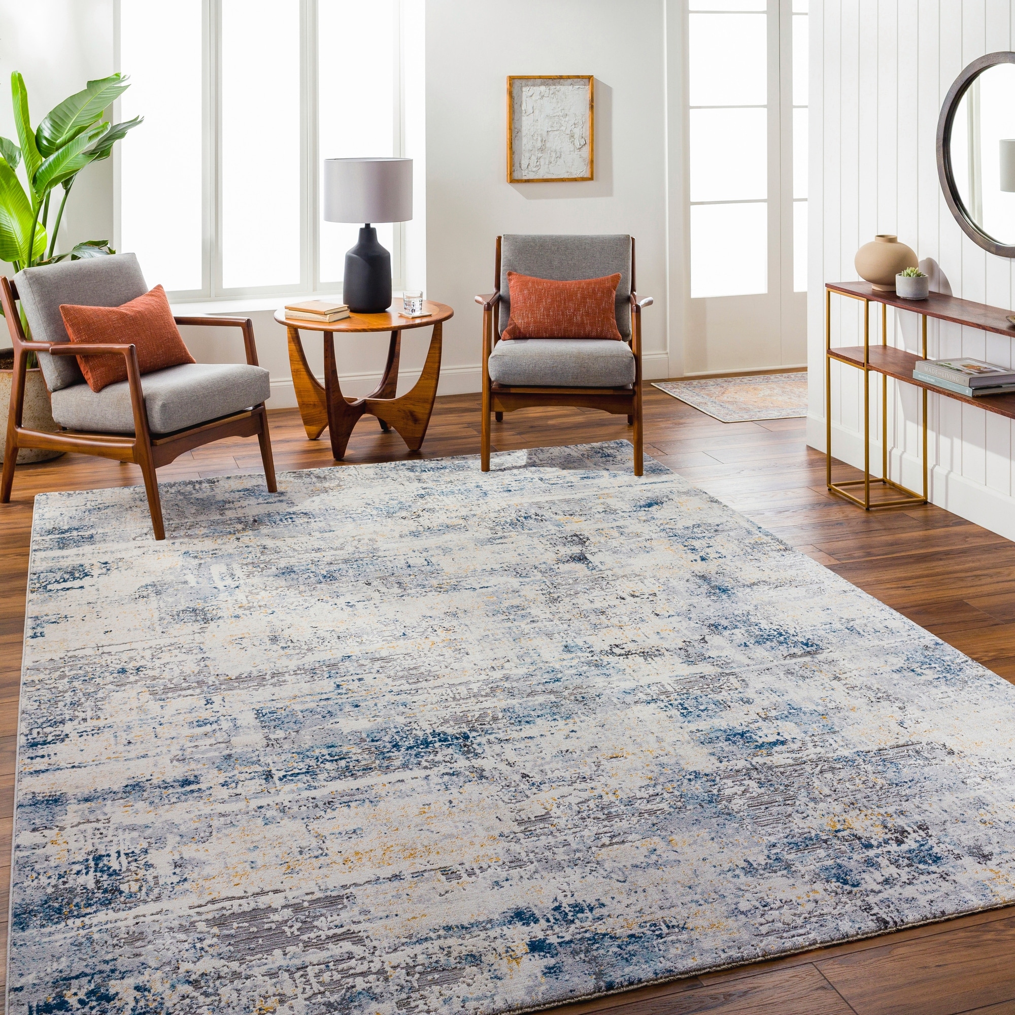 Livabliss Hassler Modern Abstract Area Rug