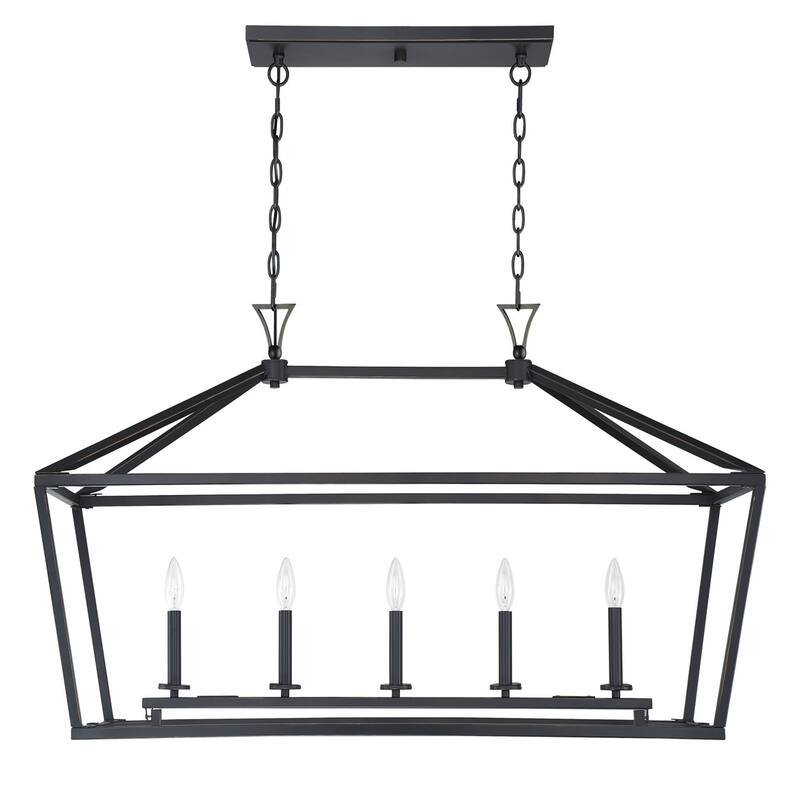 Savoy House 1-424-5 Townsend 5 Light 44" Wide Taper Candle Chandelier