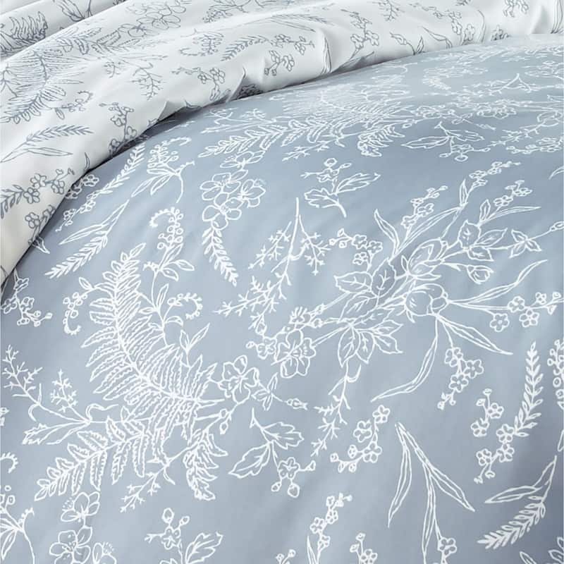 Winter Brush Reversible Down Alternative Comforter and Sham Set