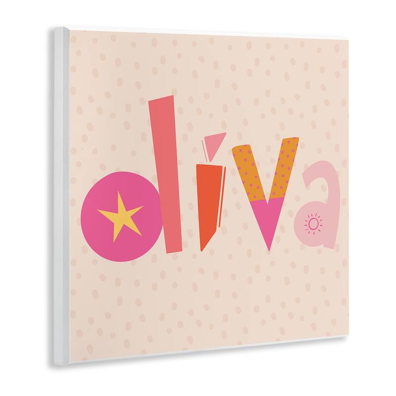 Stupell Diva Patterned Whimsical Text Wall Plaque Art Design By Sazerelli Designs