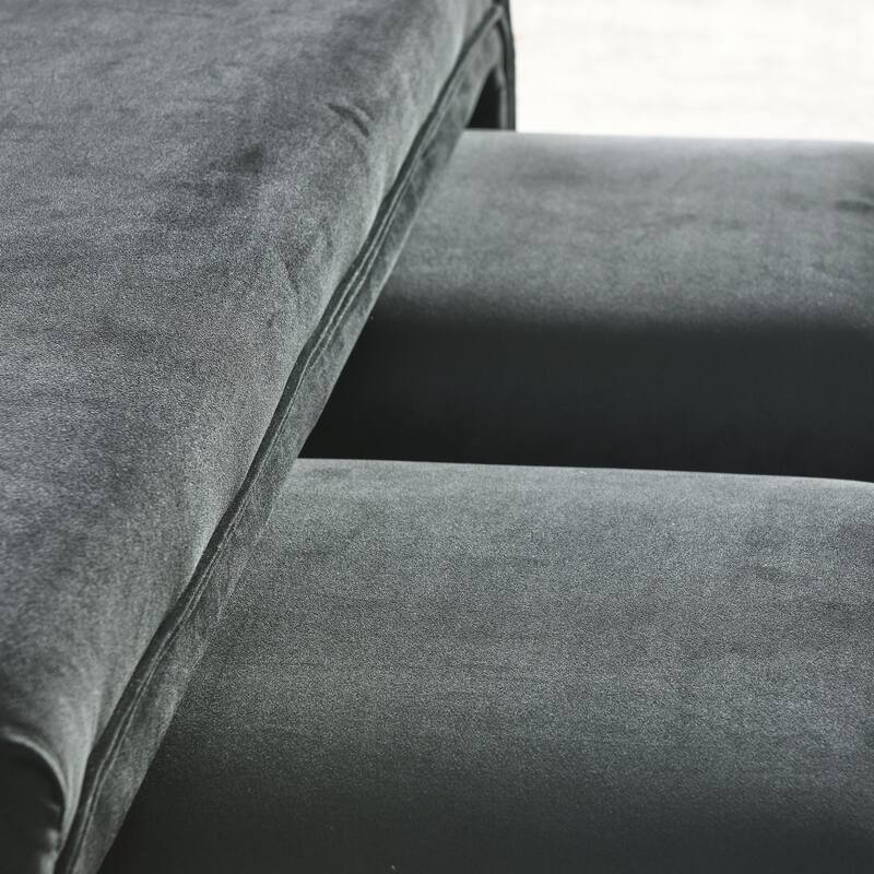 46" W Modern Contemporary Upholstered Nesting Bench, including Four nesting benches, teddy
