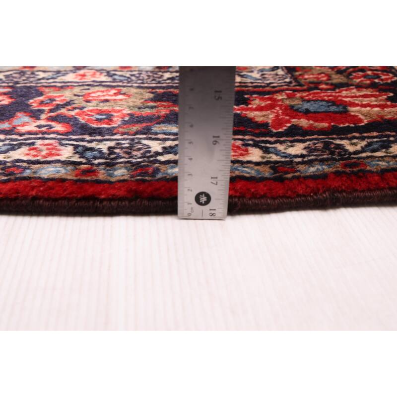 ECARPETGALLERY Hand-knotted Anadol Red Wool Rug - 4'2 x 6'7