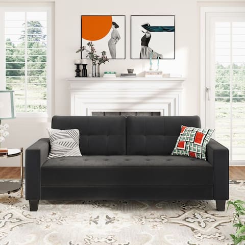 Comfortable 3-Seat Sofa Modern Couch for Home Living Room