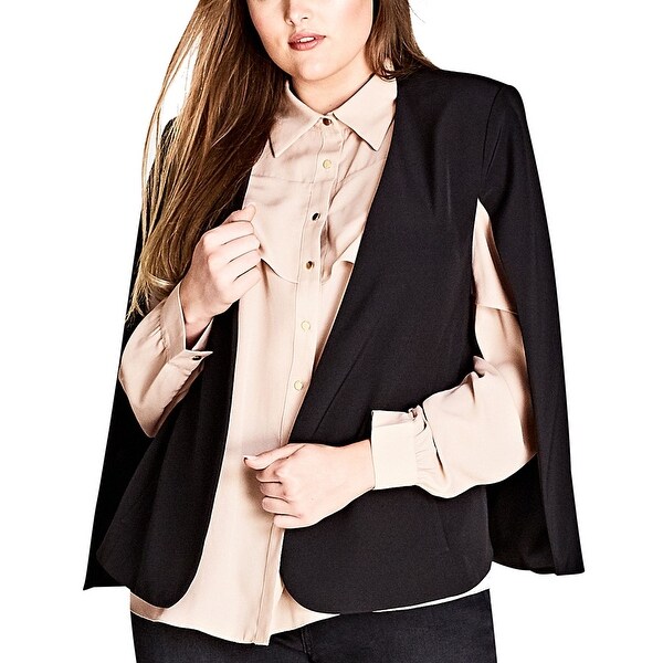 city chic cape jacket