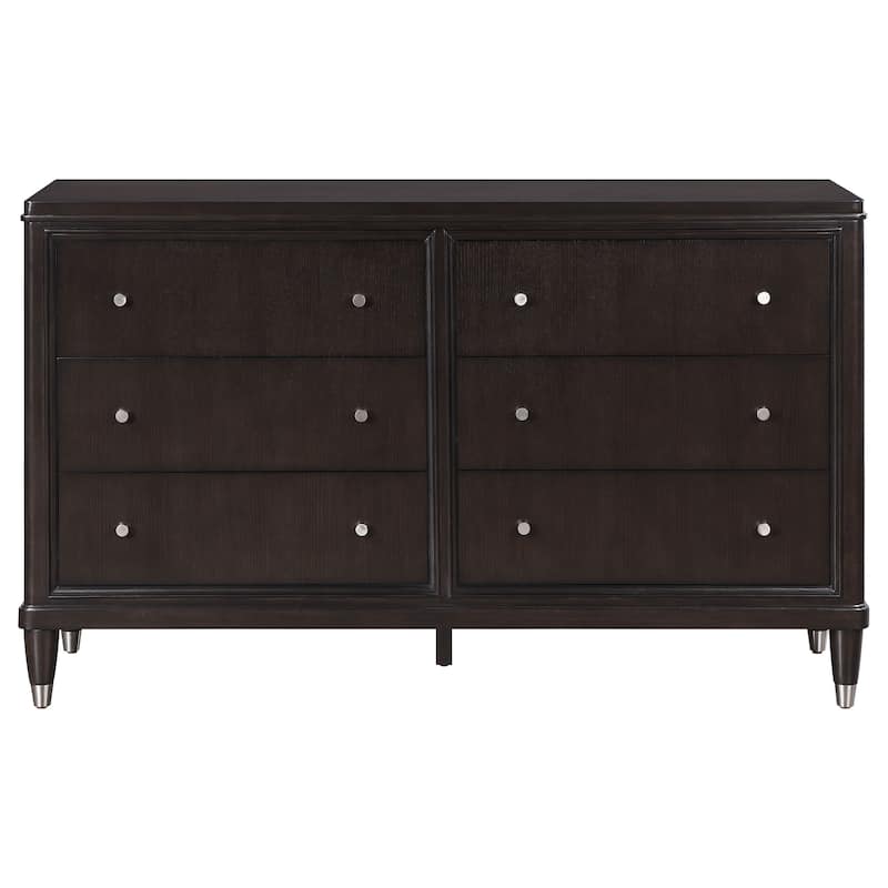 Emberlyn Mid-Century Modern 6-drawer Dresser Brown