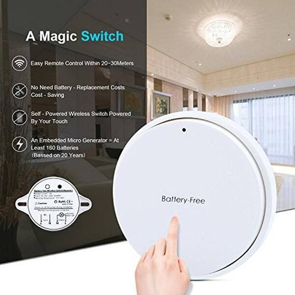 Shop Wireless Switch Remote Control Light Switch And Receiver