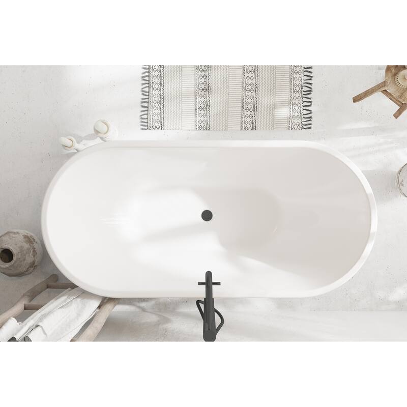 Orson Bathtub in Glossy White