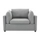 preview thumbnail 41 of 40, Roomfitters 50" Oversized Armchair with Ottoman, Modern Accent Chair, Lumbar Support, Reading Sofa for Bedroom