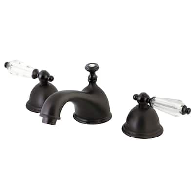 Kingston Brass Wilshire 1.2 GPM Widespread Bathroom Faucet with Pop-Up