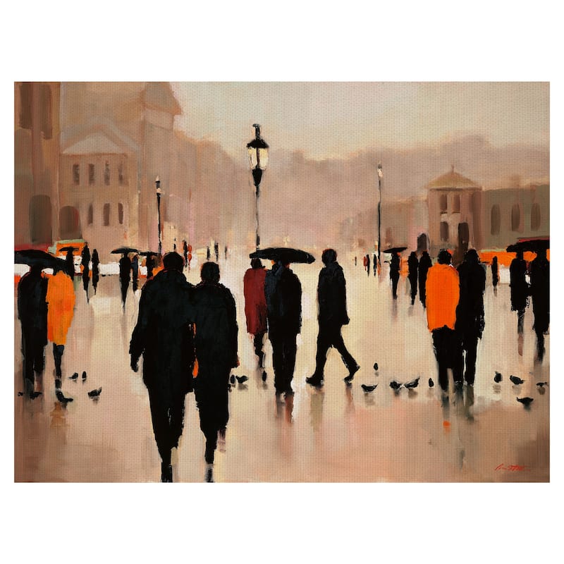 Where We Once Walked Canvas Art Print