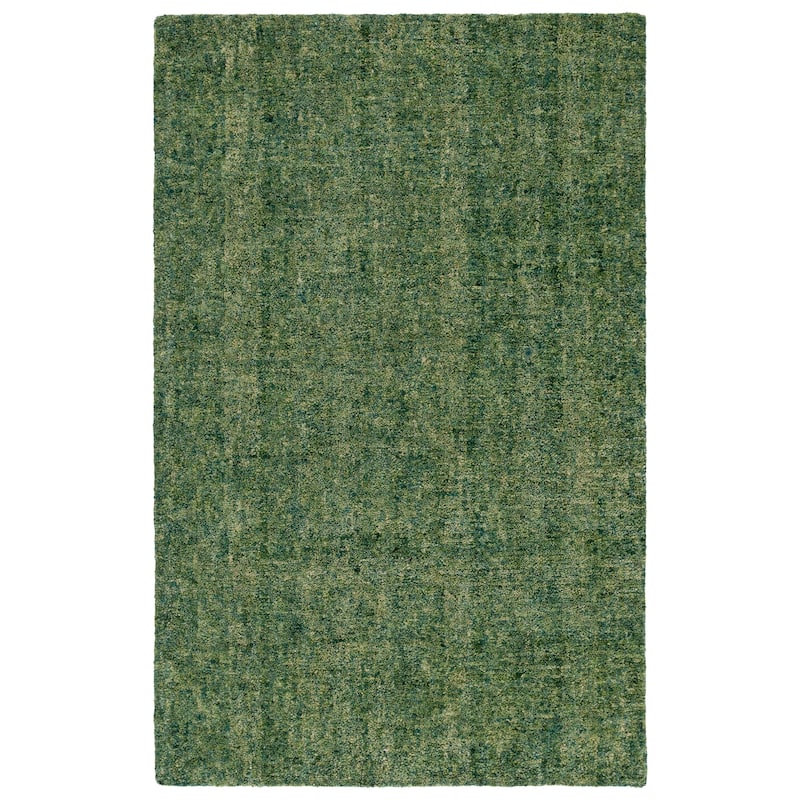 SAFAVIEH Handmade Gabbeh Andrina Wool Rug - 6' Square - Green