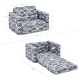 preview thumbnail 5 of 46, Kids Sofa, Children's 2 in 1 Convertible Sofa to Lounger