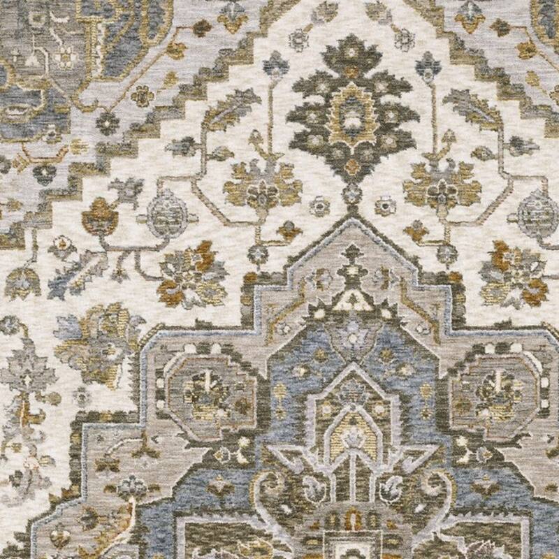 HomeRootsMedallion Traditional Runner Area Rug
