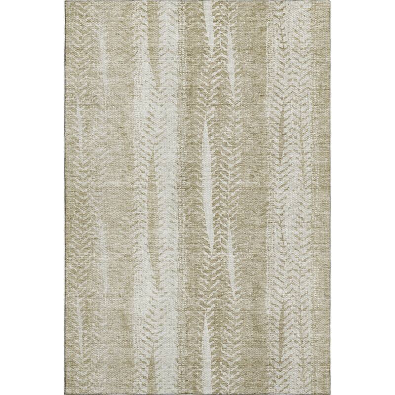 Premium Washable Super Soft Stripe Tracks Mayfield Rug
