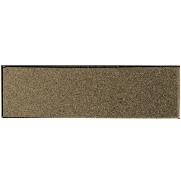 Miseno MT-WHSFOG0416-BR Forever - 4" x 16" Rectangle Wall Tile - Glossy Visual - Bronze