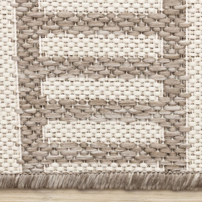 Jackson Collection - Striped Indoor/Outdoor Area Rug