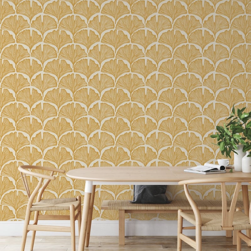 Tempaper Feather Palm by Novogratz Peel and Stick Wallpaper