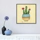 preview thumbnail 14 of 16, iCanvas "Flowering Succulent III" by Tava Studios Framed