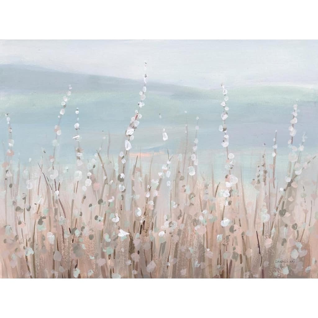 Coastal Morning Blooms Art Poster - Print On Demand