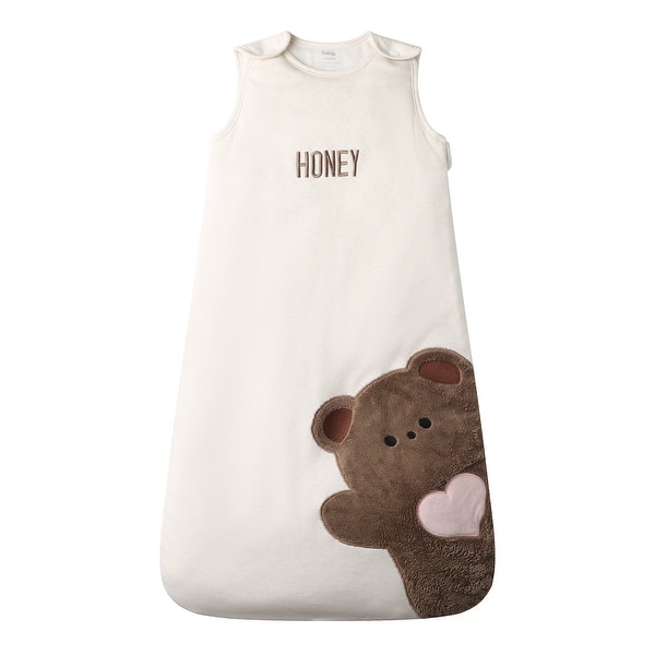 slide 2 of 3, Organic Cotton Sleeping Bag 2.5 TOG Baby Sleep Sack - Brown Bear 0-6 Months