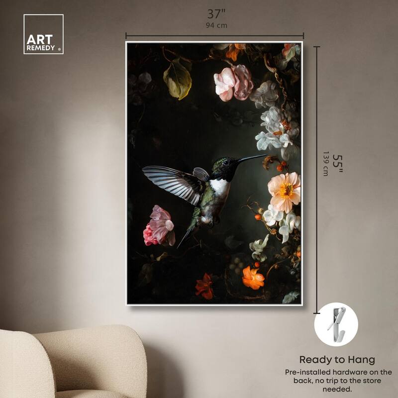 Nectar Thief II Canvas by Art Remedy