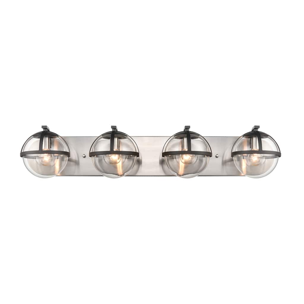 Elk Home Davenay Multiple Finishes With Clear Glass 2 Light Vanity Light