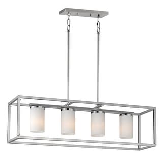 Maxim 10288SW Lateral 4 Light 36" Wide Pillar Candle Linear Pendant