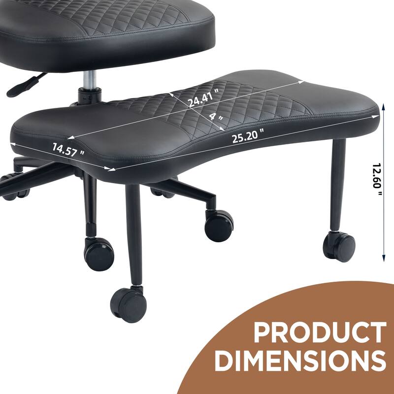 Meditation Chair, An Ergonomic Cross-Legged Seating Chair With Lumbar Support And A Height-Adjustable Seat Cushion