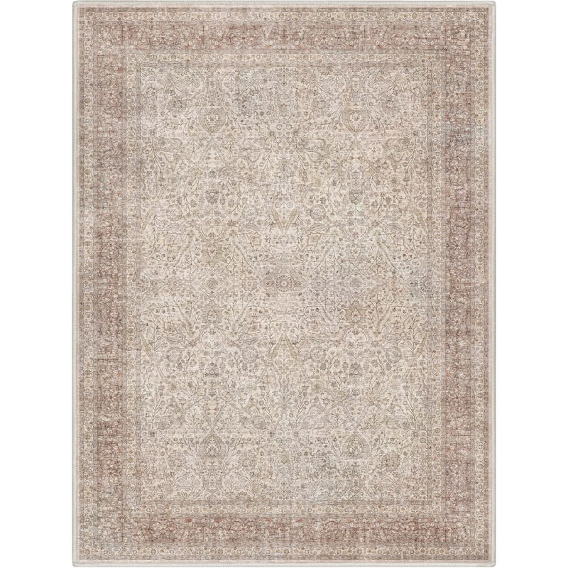 Well Woven Asha Isolde Vintage Oriental Flat-Weave Area Rug