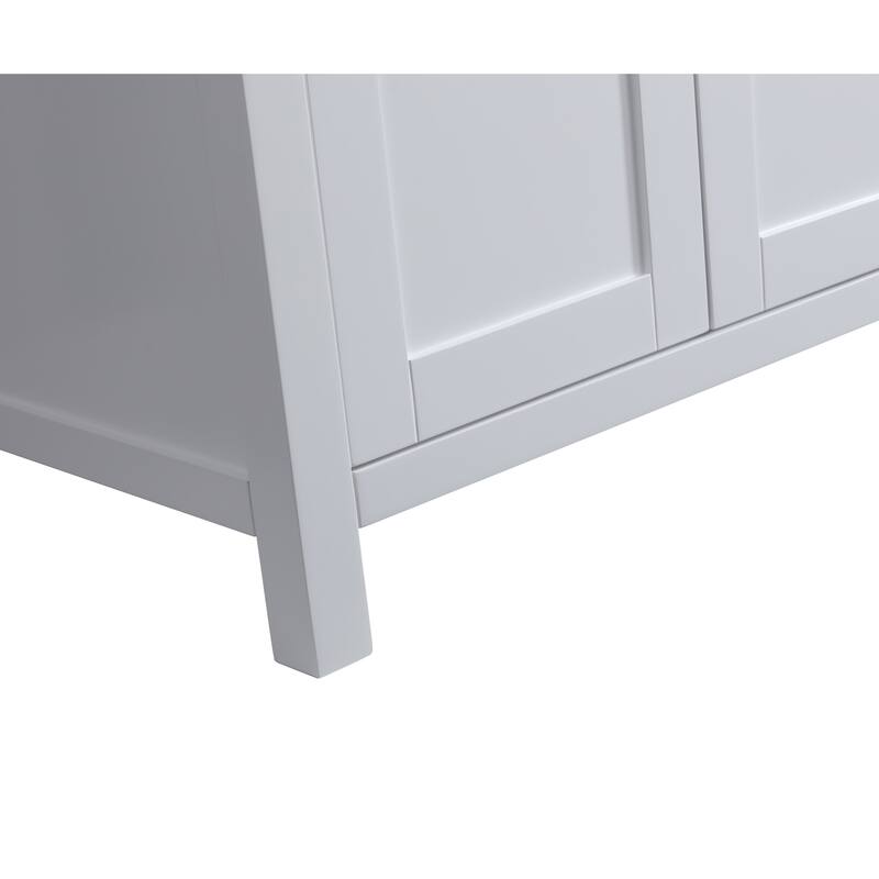 London 71" Double Sink Vanity Base Only