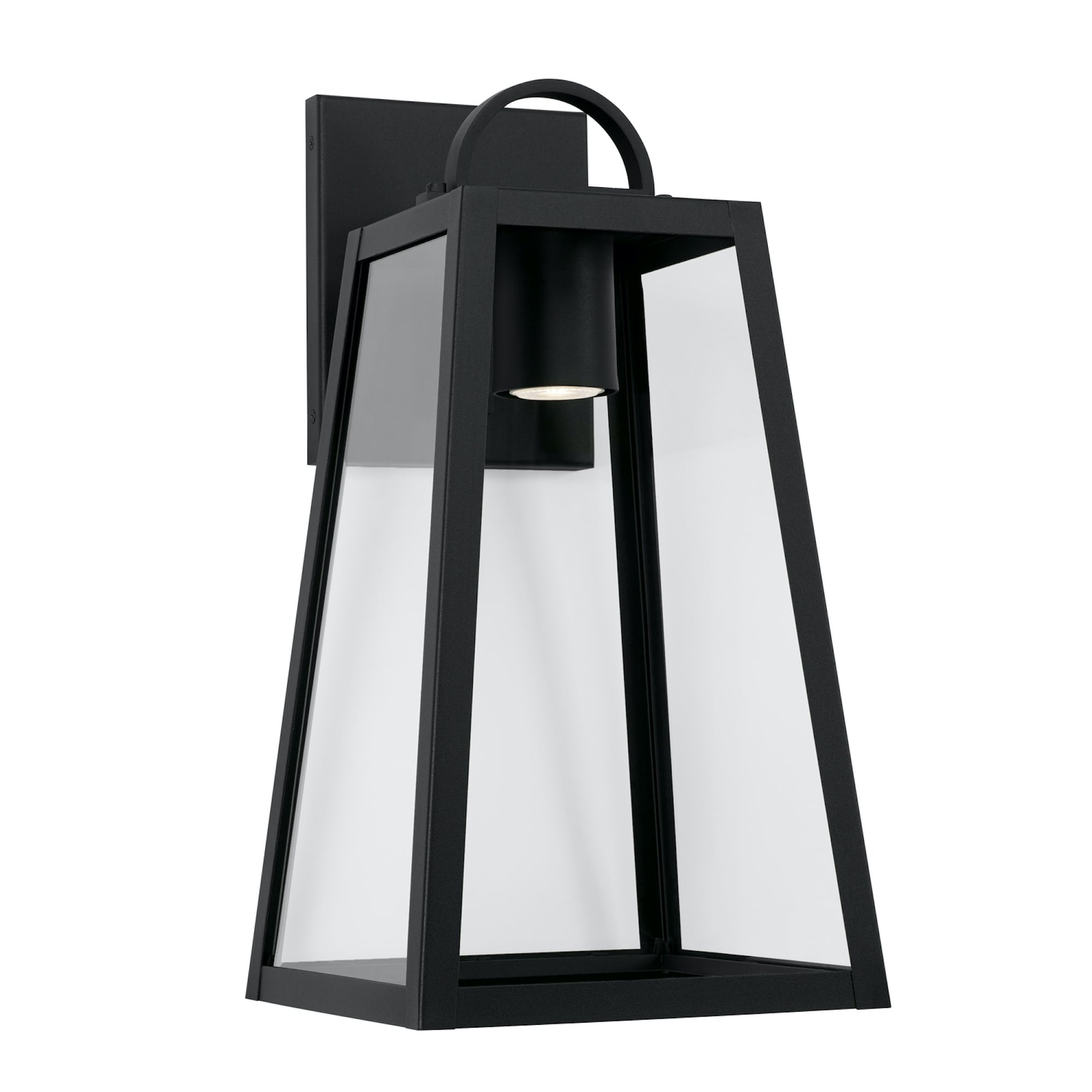 Leighton 20" Tall 1-light Minimal Light Pollution Outdoor Wall Lantern w/ Clear Glass