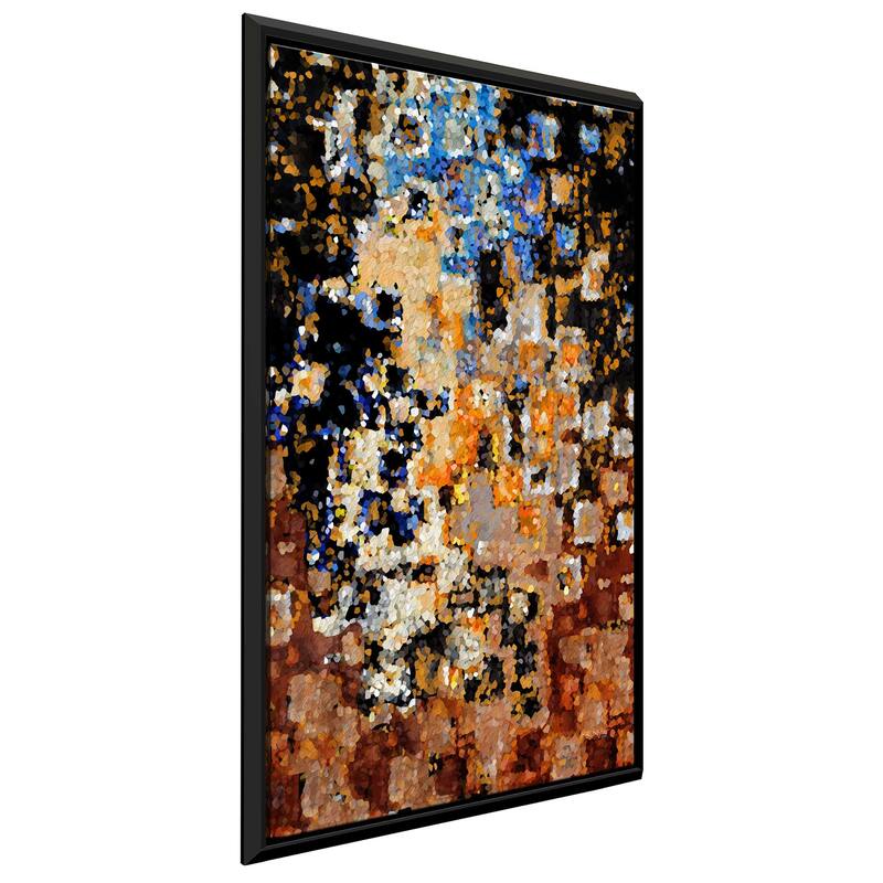 "Jude 1 2 Mercy Peace And Love To You" Print on Floating Canvas