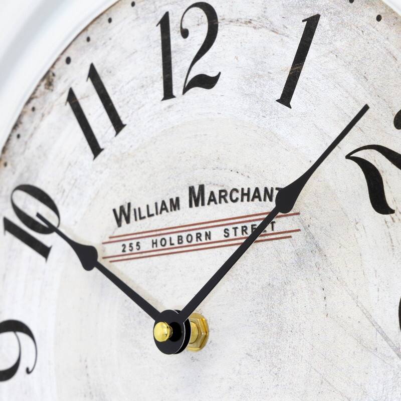 Marchant Rustic Wall Clock