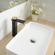preview thumbnail 2 of 30, Vessel Sink Faucet Matte Black and Gold Single Hole Bathroom Faucet