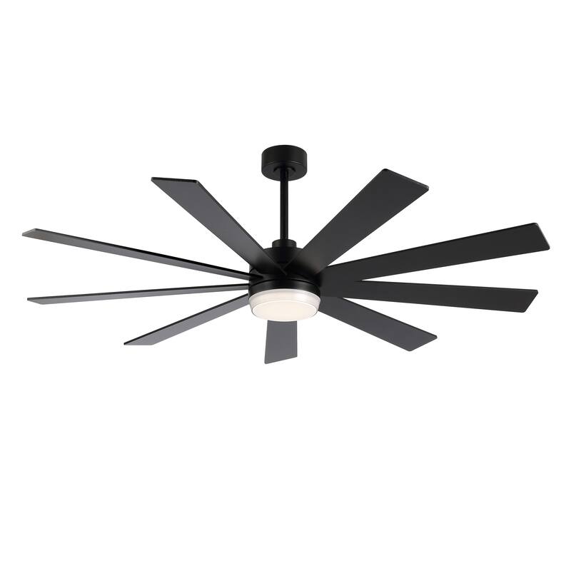 WINGBO 65/72 inch DC Motor Indoor Ceiling Fan with Light & Remote...