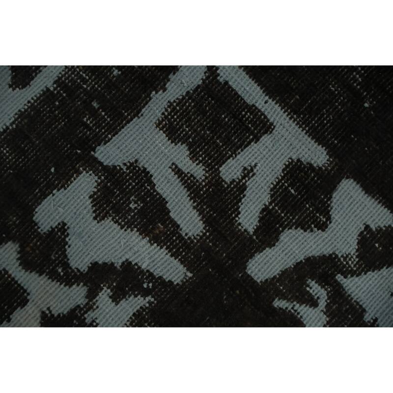 Hand Knotted Oriental 100% Wool Carpet Traditional Floral Greys & Charcoal Tabriz Area Rug - 12' 5'' X 9' 4''