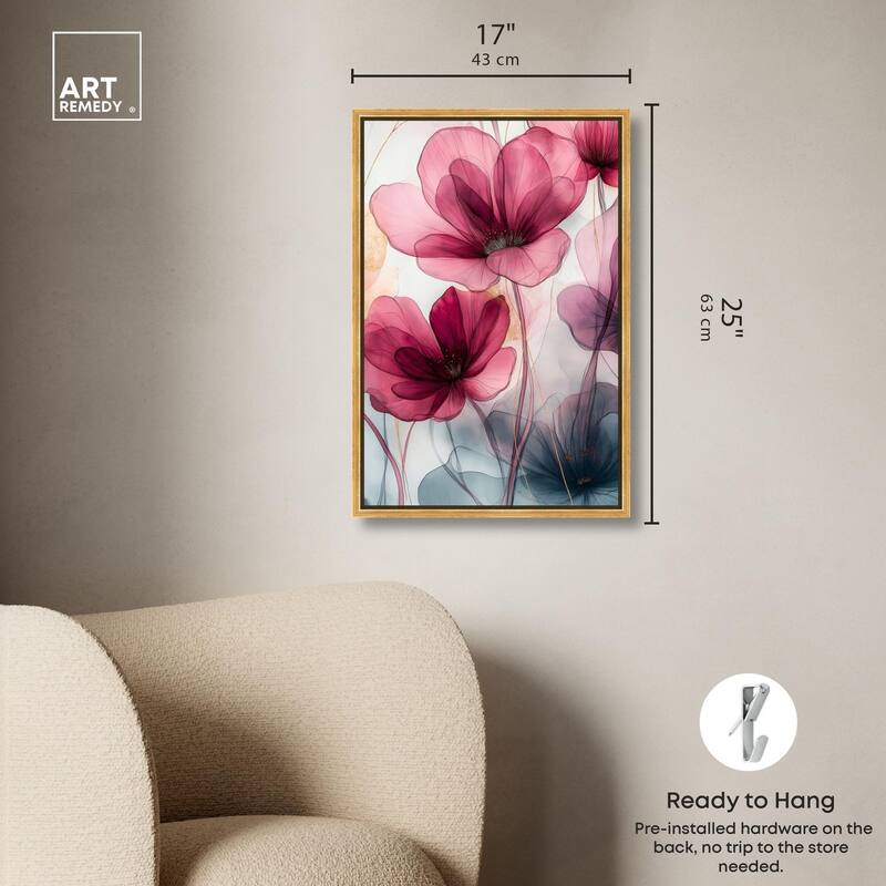 Filigree Flora II Canvas by Art Remedy