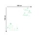 preview thumbnail 6 of 4, Walplus Glow In The Dark Wall Sticker Live Love Laugh Stars Room Decor