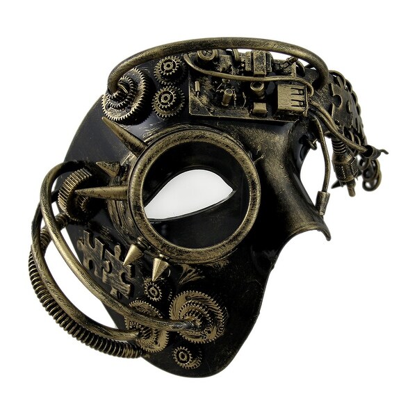 Shop Dan Droid Steampunk Cyborg Spiked One Eyed Metallic