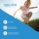 preview thumbnail 6 of 4, Machrus Upper Bounce Trampoline Top Ring Enclosure Set including Net, 6 Poles, Caps & Foam Sleeves - Fits 12ft Round Trampoline